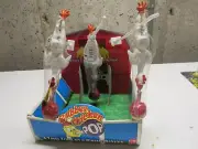 1998 3 Rubber Chicken Pops and Store Display Oddzon Inc