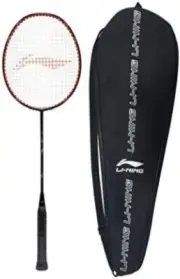Li-Ning G-TEK GX Graphite Unstrung Badminton Racket with Full Racket Cover (Blac