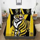 Cozy Tiger Team Logo Fitted Sheet Single Queen King Bed Cover H581