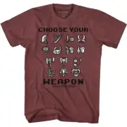 Monster Hunter Capcom Video Game Which Do You Choose Men's T Shirt
