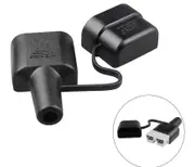 4x Waterproof 50A Anderson Plug Dust Cable Sheath Cover Black With Cap New