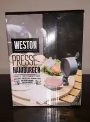 Weston Presse- Hamburger Single Burger Press