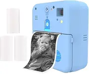 Mini Pocket Printer Camera Instant Print Portable Thermal Printing Machine Wireless BT Connection for Picture Label DIY Handcraft List Meno Notes Journal Receipt Paper Sticker Study Work Office