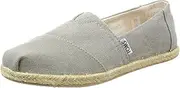 [TOMS] Women Slip-On Shoes, 6 B(M) US, Drizzle Grey Washed Canvas