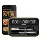 INKBIRD Wireless Thermometer INT-12-BW Wifi Bluetooth Probes BBQ Grill Meat Food