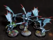 Chaotic Beasts painted Warcry AoS Slaves to Darkness Grand Alliance of Chaos