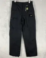CHAMPION Men's Snow Pants S Black Zip Pockets Water Wind Resistant Warmest Ski