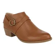 LifeStride Women's Adley Strap Shooties Booties Tan Size 8