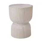 Amalfi Etta Round Side Table Modern Bedside Living Room Stool Coffee Table