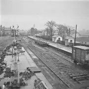 Dismantling station Clones Co Monaghan Ireland Railway OLD PHOTO