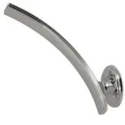 Lot of (5) P2145-CH American Diner Retro-Modern Coat Robe Hooks, Polished Chrome