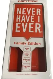 Never Have I Ever - Family Edition Game (2019) New in Box NIB - Sealed
