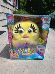 Vintage Wuv Luvs Electronic Plush Toy Trendmasters 1999 Yellow Sealed