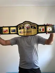 NEW NWA Domed Globe Belt World Heavyweight Champion Belt National Wrestling
