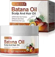 Hualijia Batana Oil Scalp and Hair Oil, 120g, Stimulates Hair Follicles, Repairs Split Ends, Minimises Hair Loss