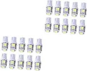 SOESFOUFU 2sets Car Led Bulbs T10 Led Lights Lamp Car Lights Interior Side Bulbs 10pcs*2
