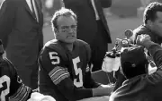 Running Back Paul Hornung Of The Green Bay Packers 1967 Nfl OLD PHOTO