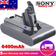 21.6V 6.4Ah Battery For Dyson V6 SV03 SV04 SV09 SV06 DC58 DC59 DC61 DC62 Animal