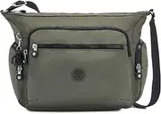 [Kipling] Women's Gabbie Bag, Casual Nylon Shoulder Bag Crossbody
