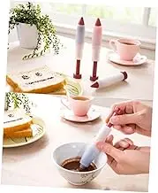 BIUDECO 3 Pcs Silicone Decorating Pen Food Writing Tool for Chocolate Cake Pastry for Creative Dessert Decoration Bakery
