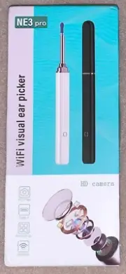 Ear Wax Removal Cleaner,Ear Endoscope with LED Lights for Ear Wax Removal Tool E