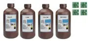 (4,000 ML) INK REFILL PREMIUM COMPATIBLE MIMAKI UV CURE LUS-175 + 4 CHIP