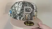 EXCLUSIVE PHILADELPHIA PHILLIES FITTED HAT REAL TREE CAMO PATCH 7 1/2