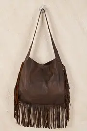 Tassel Leather Bag--BFG-TASSEL