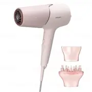 NEW PHILIPS BHD538 ThermoShield 1500W Mineral Ionic Foldable Hair Dryer 110V US