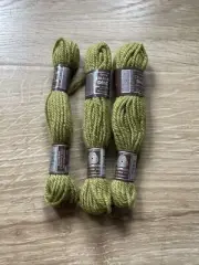 DMC Laine Colbert Wool Yarn Tapestry Needlework Needlepoint 7363 Green 3 Skeins