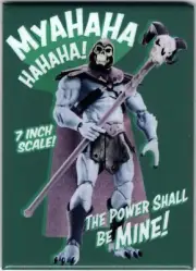 Masters of the Universe Skeletor The Power Shall Be Mine Refrigerator Magnet NEW