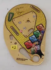 WOZ Wizard of Oz MUNCHKIN PLAYFIELD PRODUCTION REJECT #05-4001-01 (2)- SIGNED