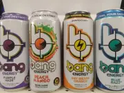 Bang Energy Drink Purple Haze Blue Razz Peach Mango Variety Pack 16 oz cans