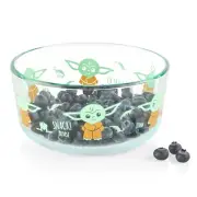Star Wars The Child ”Baby Yoda” Pyrex “Yum” 4-cup Storage Bowls Container