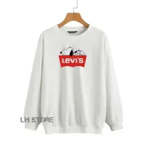 在飛比找蝦皮購物優惠-毛衣 Levis X Snoopy Distro 大碼毛衣大