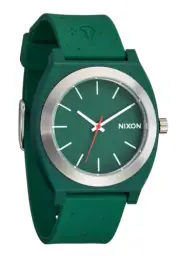 New Nixon A1361 5137-00 time teller opp olive speckle Silicone Watch