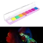 Face Body Paint Face Painting Palette Luminous Glow in The Dark 9 Colors