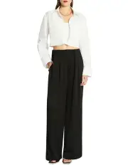 [Sass & Bide] Romee Cropped Shirt in White