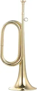 COMNESTBI Copper Trumpet Bugle for School Band Durable Lightweight Wind Instrument for Beginners High Class Copper Material Workmanship for Melodious Sound
