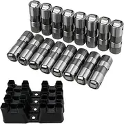 Engine Hydraulic Roller Lifters Guide Trays Set Compatible With Express 3500 Compatible With GMC Savana Yukon Envoy LS LQ LS7 4.8 5.3 5.7 6.0 6.2L