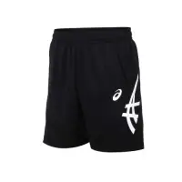 在飛比找Yahoo奇摩購物中心優惠-ASICS 男短褲-亞瑟士 慢跑 運動 台灣製 針織 三分褲