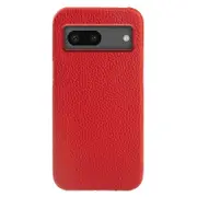 For Google Pixel 7 5G Incomplete Cover Phone Case Scratch Resistant Genuine Cow Coated PC Shell
