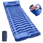 Sleeping Pad for Camping -Ultralight Inflatable Sleeping Mat with Pillow, Bui...