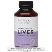 Thankfully Nourished Australian Organic Liver 180 Capsules