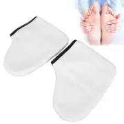2pcs Paraffin Wax SPA Booties White Paraffin Wax Therapy Booties Feet Cover MGR