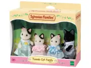 Sylvanian Families - Tuxedo Cat Family - 5181 - Authentic - New