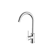 BK Morgan Chrome/Matt Black/Brushed Nickel/Brushed Gold/Brushed Bronze/Brushed Gun Metal Brass Gooseneck Swivel Sink Mixer