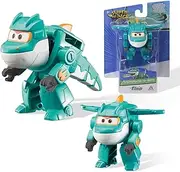 Super Wing YW760037 Transformer Toy 5 cm Tino Dinosaur, Transformation Toy with 2-in-1 Mode, Toy Robot for Boys and Girls Dinosaur Toy Gifts for 3+ Years