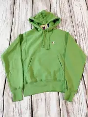 Champion Men SZ Small Reverse Weave Avocado Green color Hoodie NWT (B5)