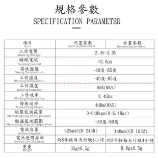 車用胎壓偵測器 汽車胎壓偵測 藍芽無線胎壓監測 安卓/IOS 手機APP監控 智能胎壓傳感器 TPM (6.8折)